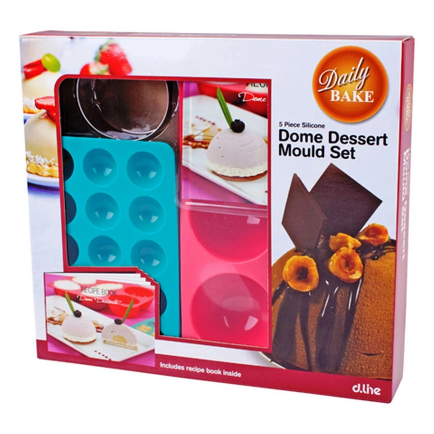 Silicone Dome Dessert Mould Set