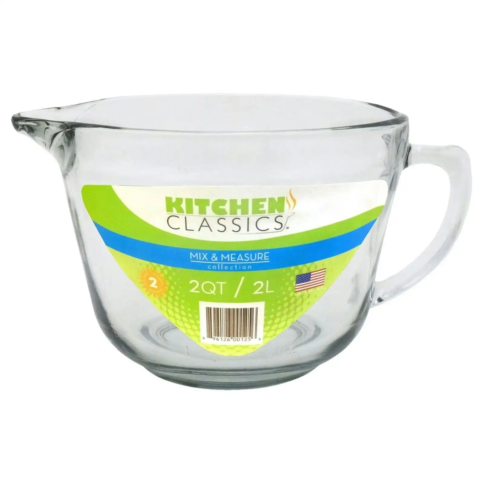 Kitchen Classics Glass Batter Bowl 2l