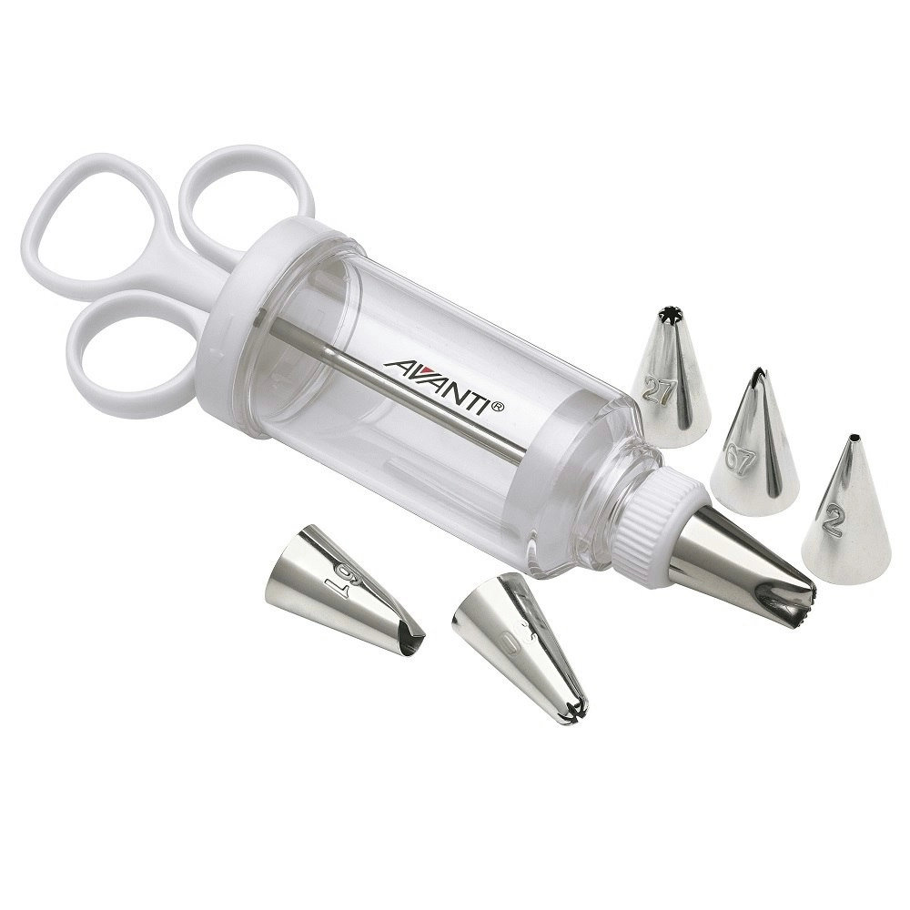 Avanti 7 Piece Syringe Icing Set