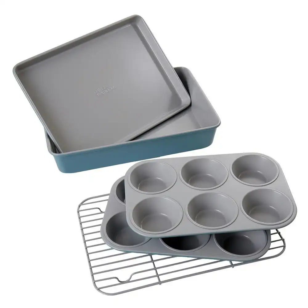 Davis & Waddell Manor 5 Piece Bakeware Set Blue