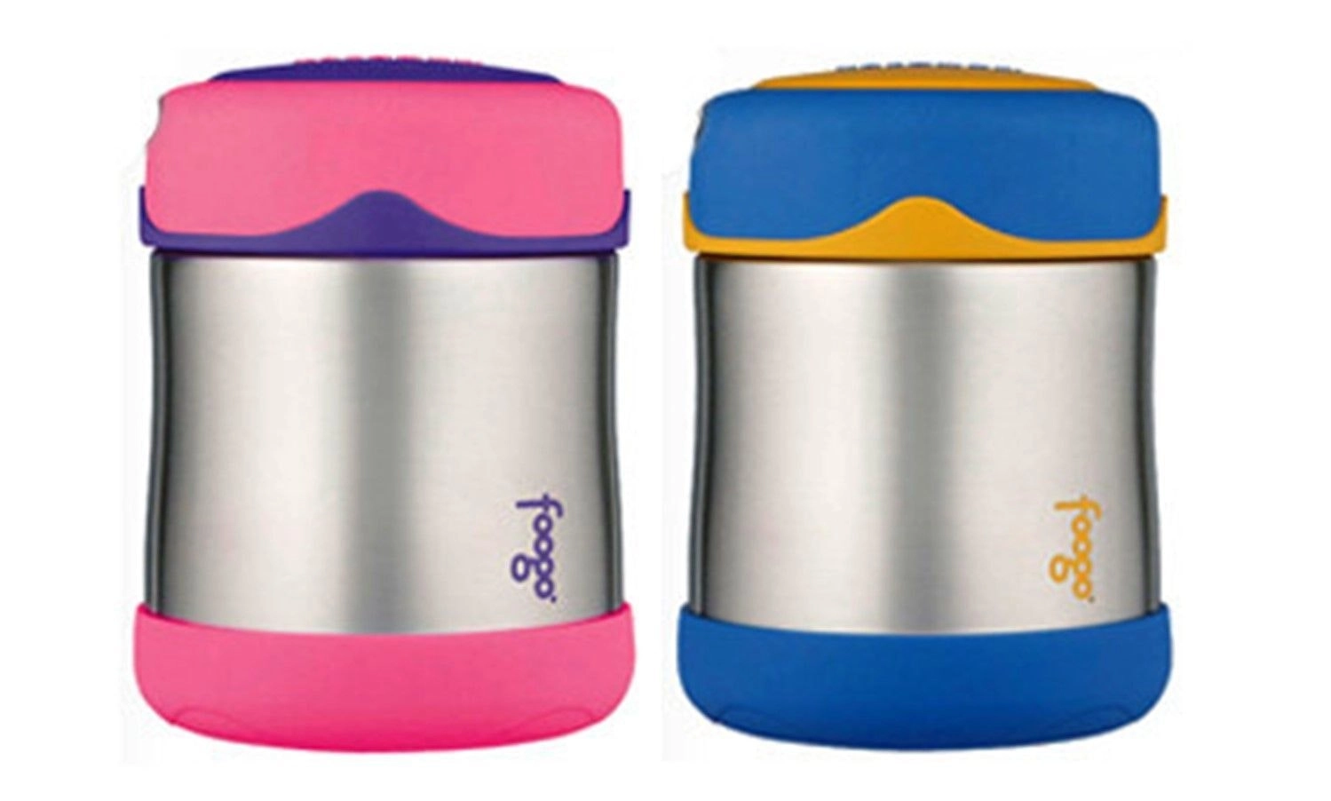 Thermos FOOGO 290ml STAINLESS STEEL FOOD JAR - PINK OR BLUE