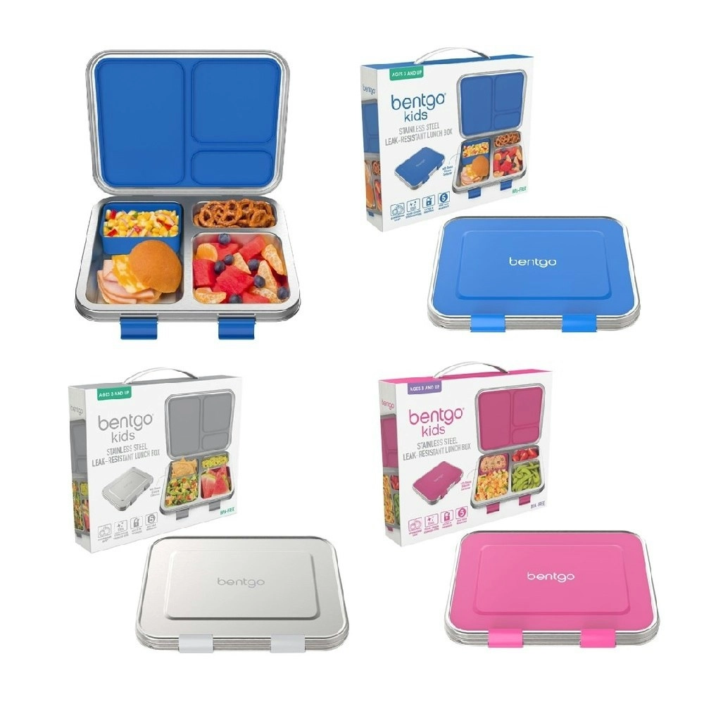 Bentgo Kids Stainless Steel Leak Resistant Bento Lunch Box