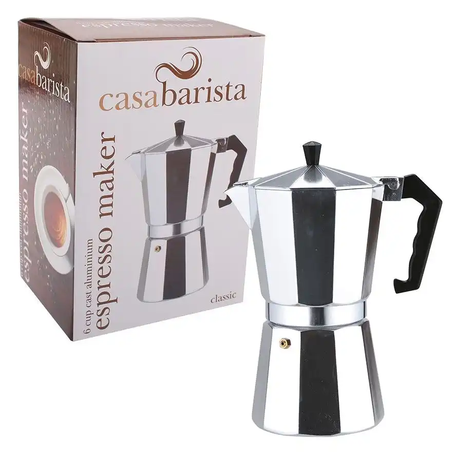 Casabarista Classic 6 Cup Aluminium Espresso Maker