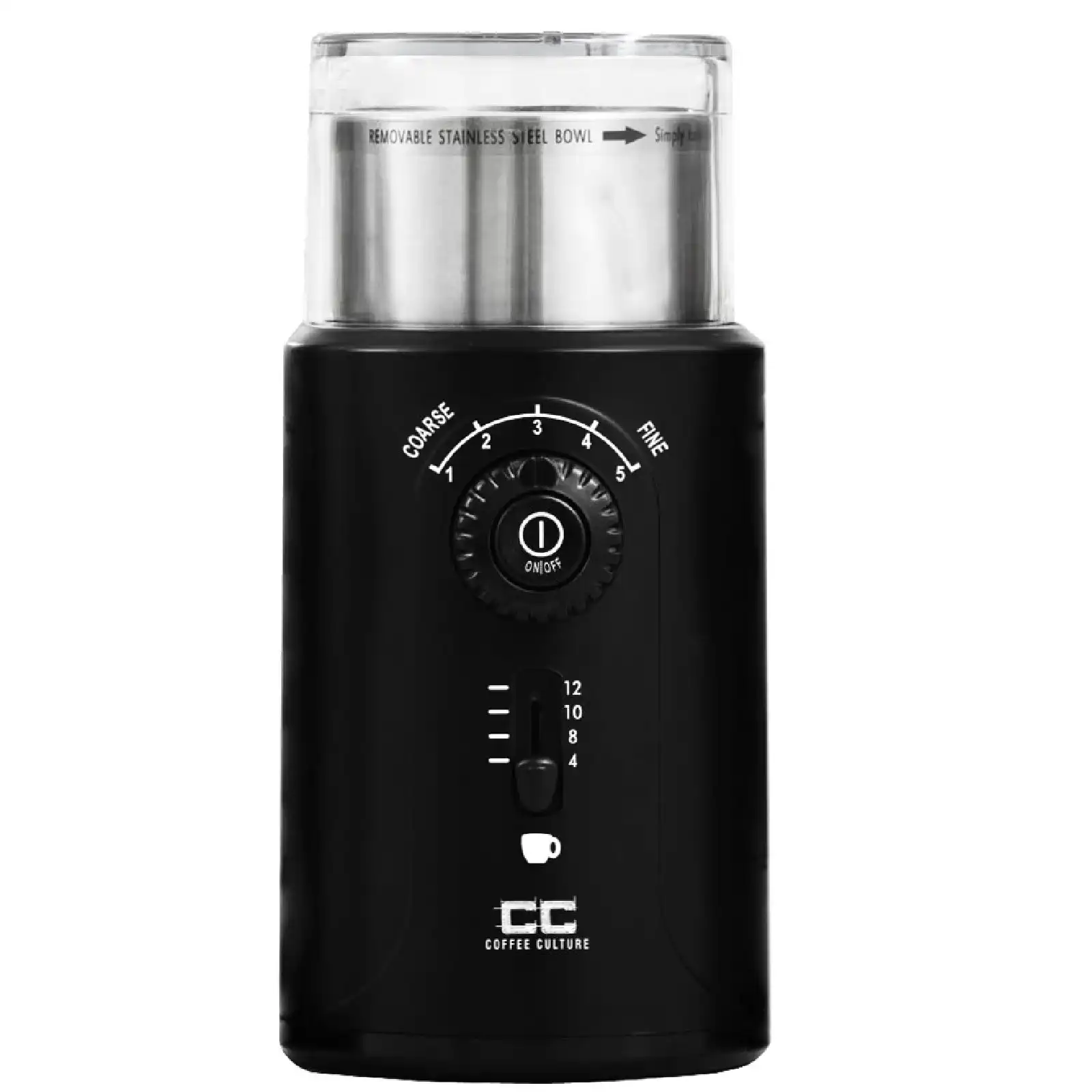 Coffee Culture Electric Coffee Grinder Cg100b