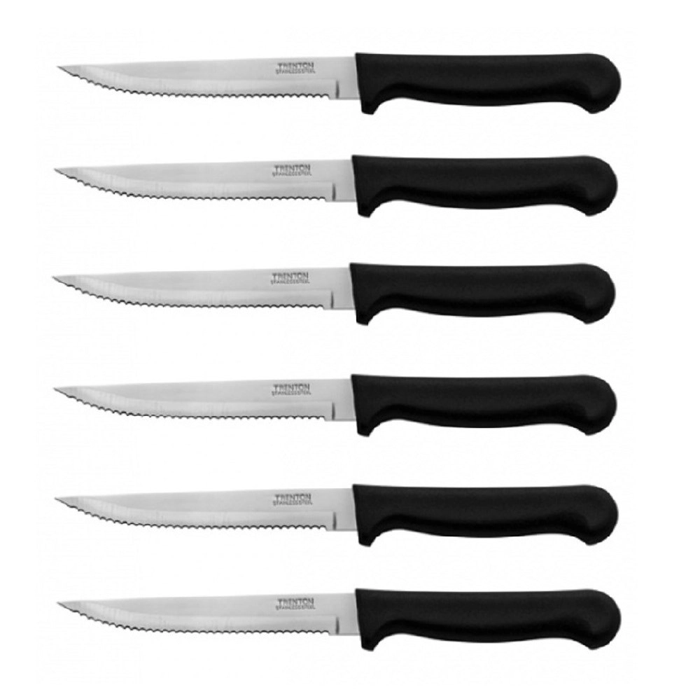 Trenton Pointed Tip Steak Knife Set Of 12