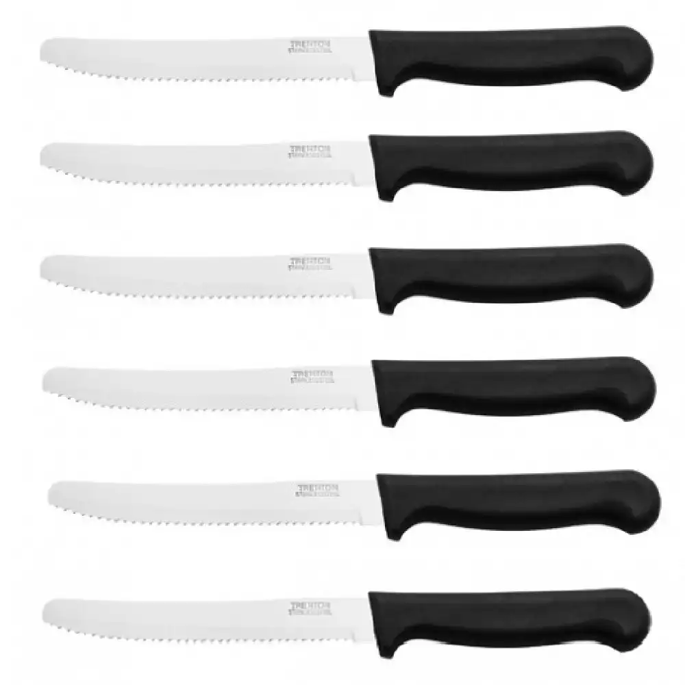 Trenton Rounded Tip Steak Knife Set Of 12