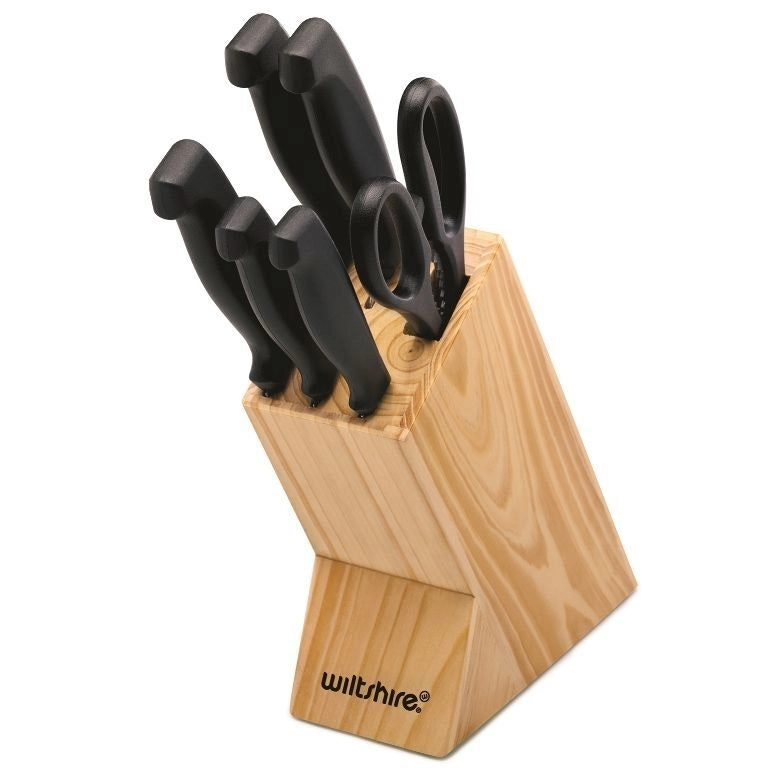 Wiltshire Laser Edge 7 Piece Knife Block Set