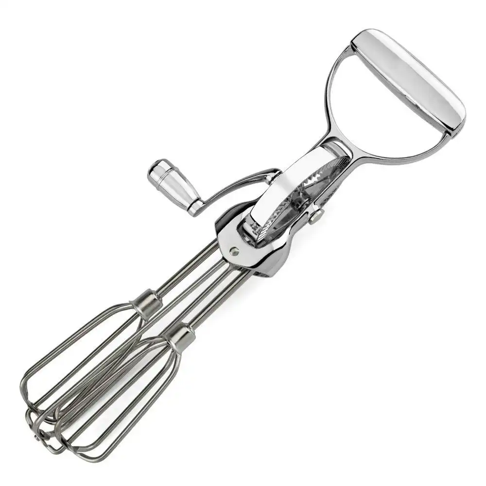 Chef Inox Rotary Stainless Steel Egg Beater