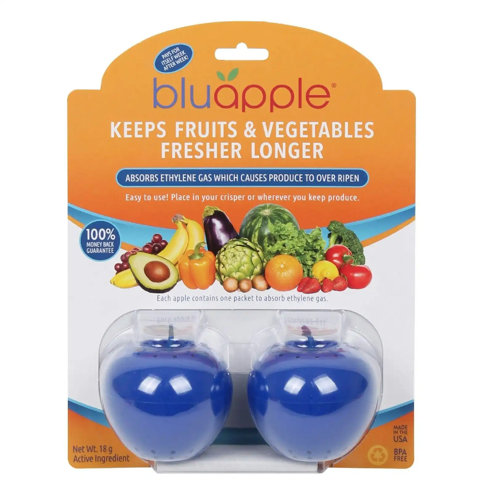 Bluapple Classic Fruit And Vegetable Life Extender
