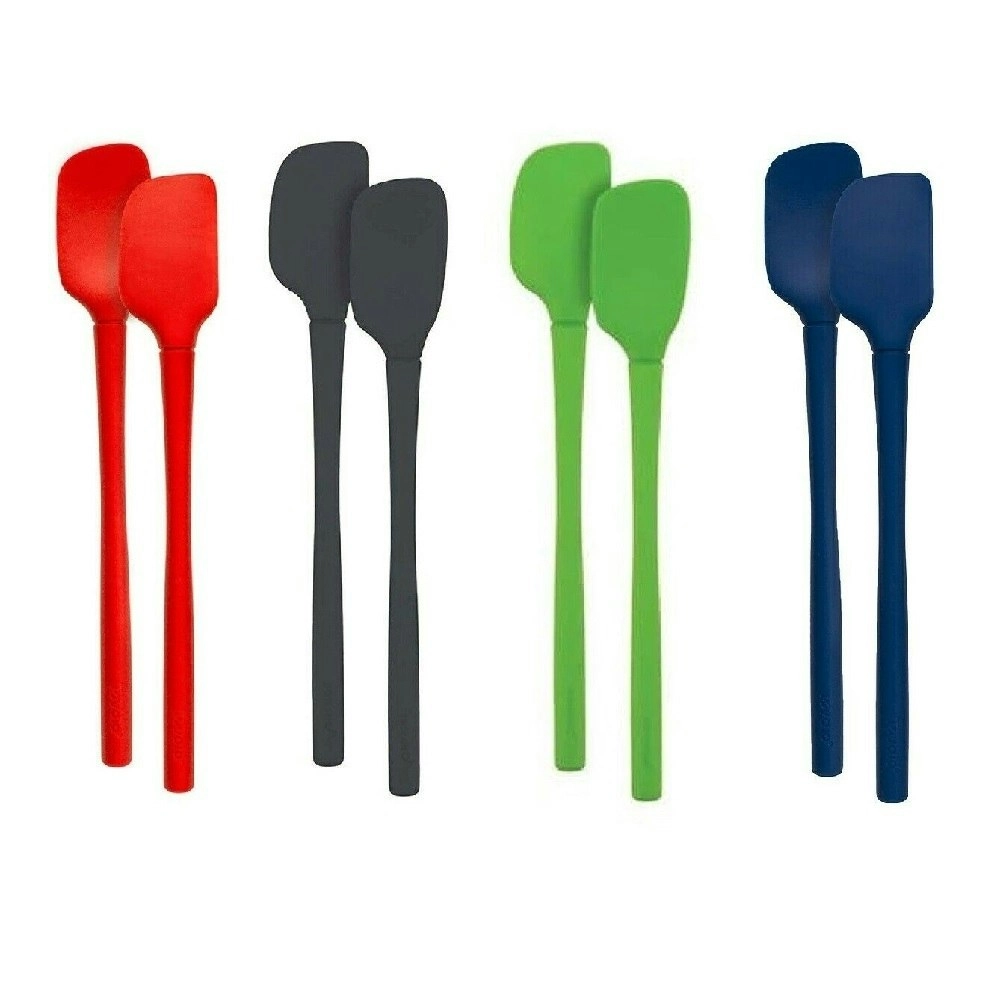 Tovolo Flex Core Silicone Mini Spatula & Spoonula Set