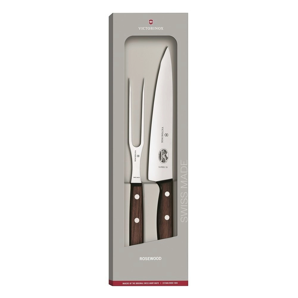 Victorinox Swiss Classic 2 Piece Carving Set Rosewood