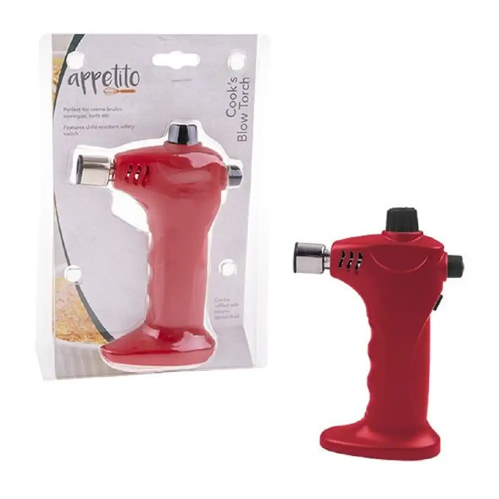 Appetito Cook's Blow Torch   Red
