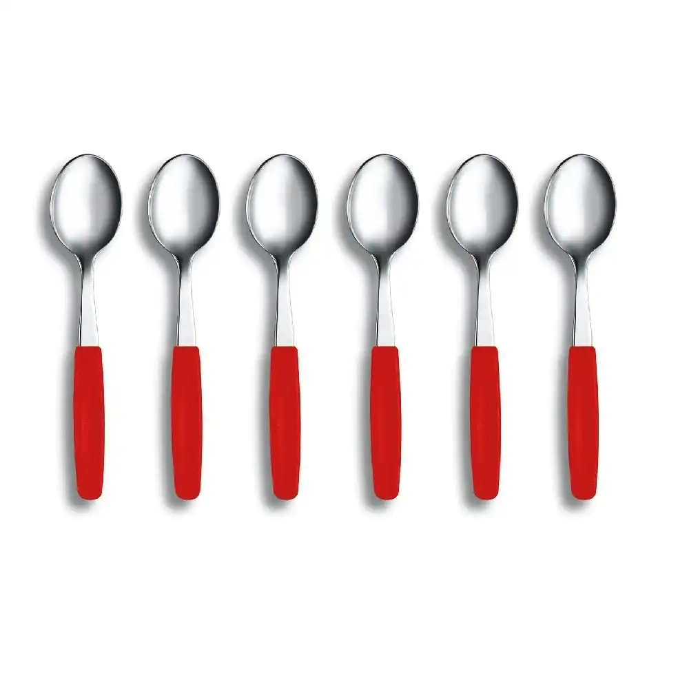 Victorinox Red Teaspoon  Set 6