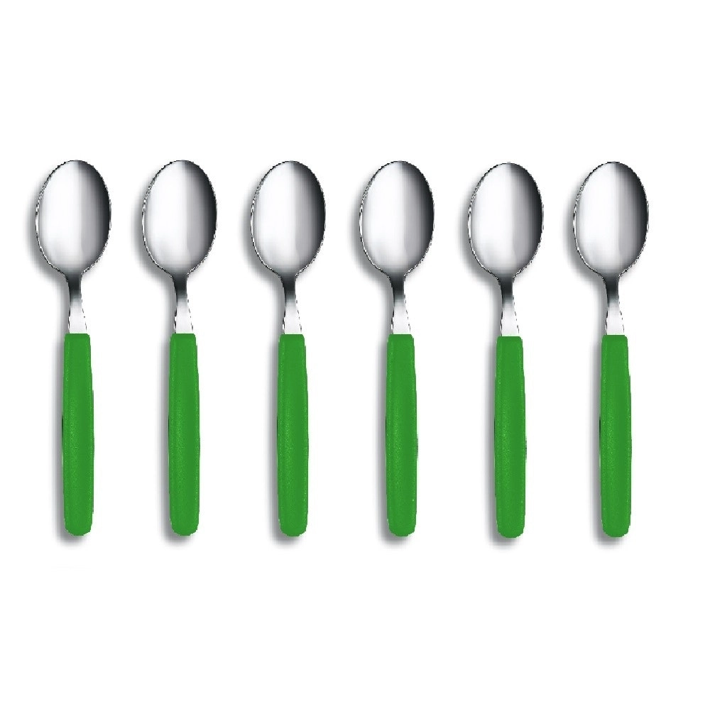 Victorinox Green Table Spoon  Set 6