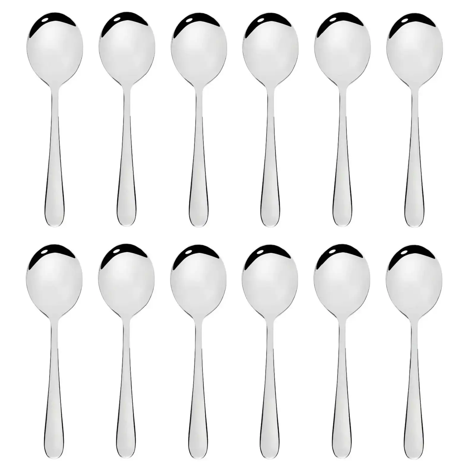 Stanley Rogers Albany Soup Spoon   12 Pieces