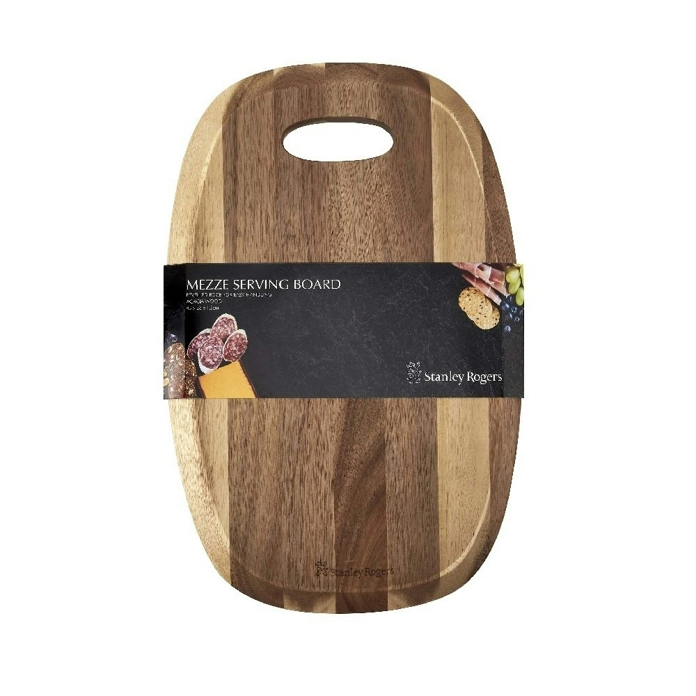 Stanley Rogers ACACIA WOOD MEZZE SERVING BOARD 43 x 28cm