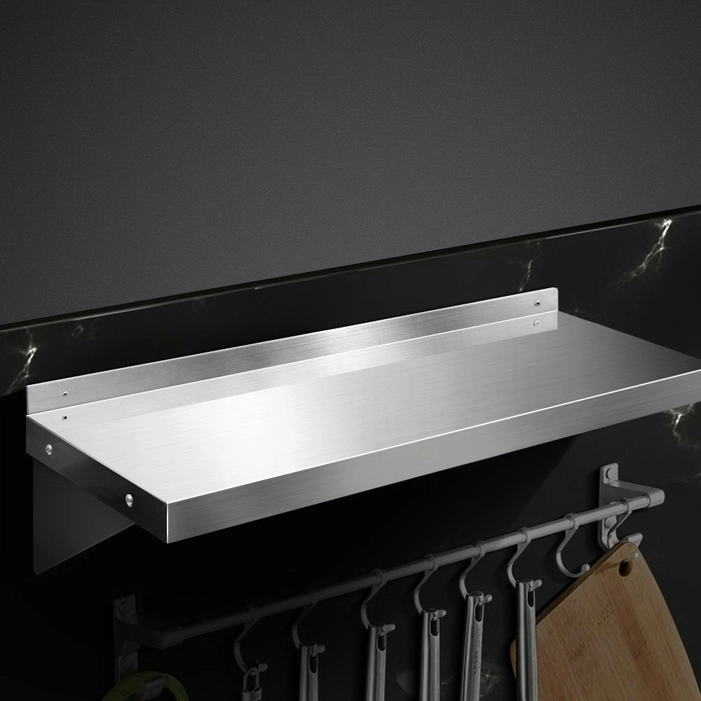 Cefito 900mm Stainless Steel Kitchen Wall Shelf Mounted Rack