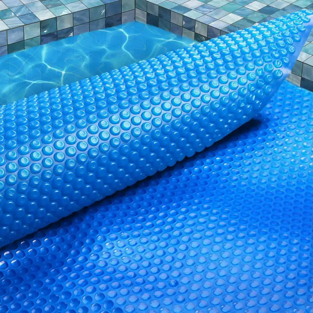 Aquabuddy Pool Cover 500 Micron 8x4.2m Swimming Pool Solar Blanket Blue