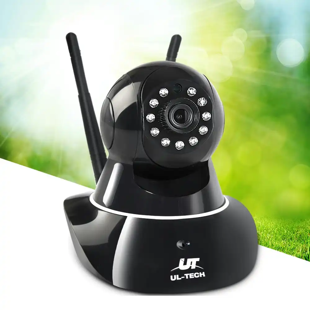 UL-tech 1080P Wireless IP Camera Security WIFI Cam Black