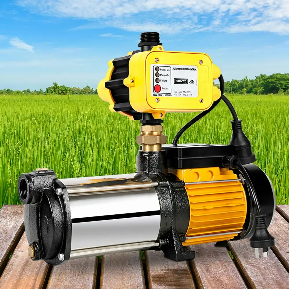 Giantz Garden Water Pump High Pressure 2500W Multi Stage Tank Yellow