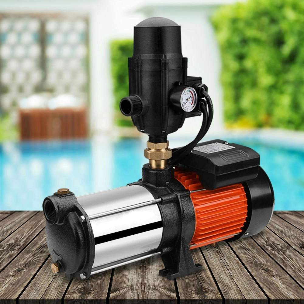 Giantz Garden Water Pump High Pressure 1800W Multi Stage Tank Rain Irrigation Black