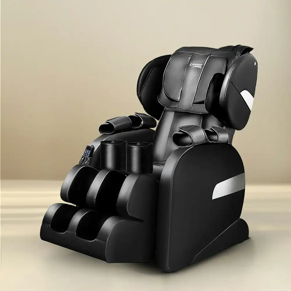 Livemor Massage Chair Electric Recliner 22 Nodes Massager Belmue