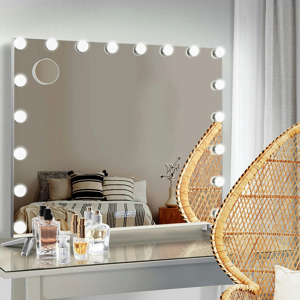 Embellir Bluetooth Makeup Mirror 80x65cm Hollywood Vanity with LED Light Wall