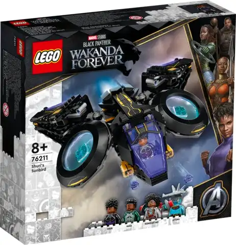 LEGO Shuri's Sunbird 76211