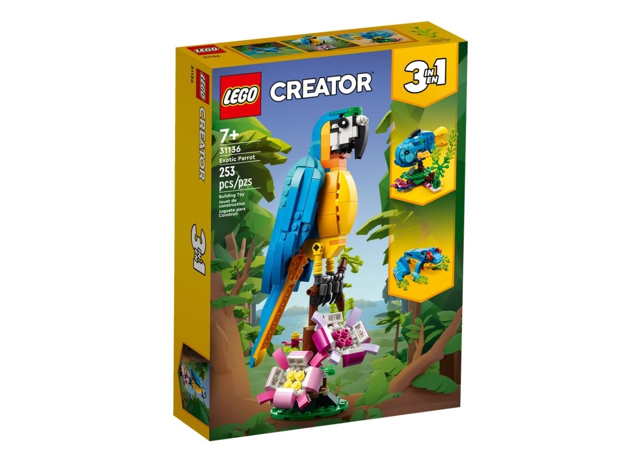 LEGO Creator Exotic Parrot 31136