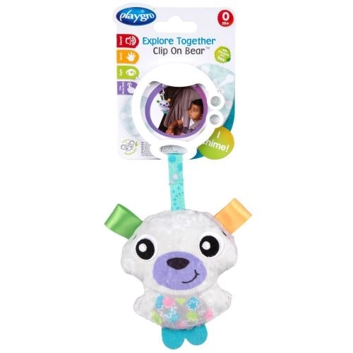 Playgro Clip On Polar Bear