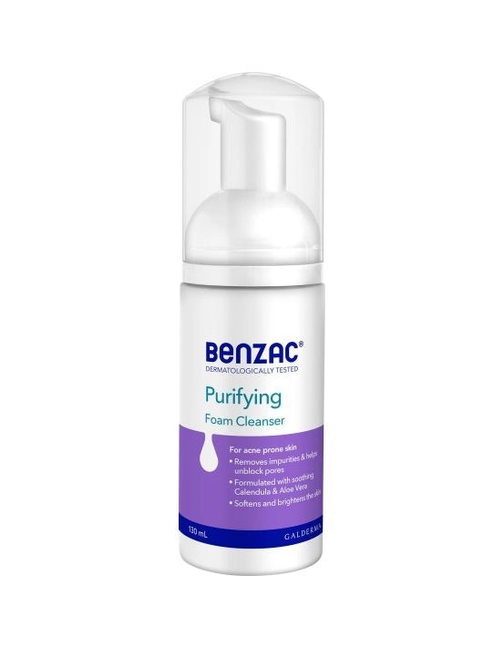 Benzac Purifying Foam Cleanser 130mL