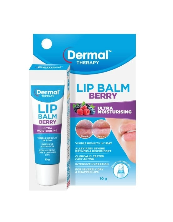 Dermal Therapy Lip Balm Berry 10G