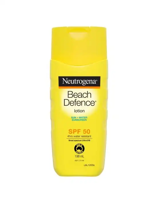 Neutrogena Beach Defence Sunscreen Water Spf 50 198g