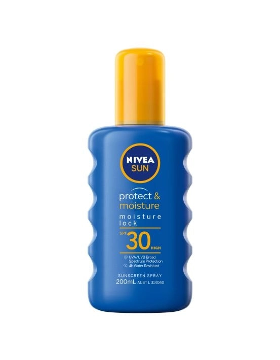 Nivea Sun Protect & Moisture Moisture Lock SPF 30+ Sunscreen Spray