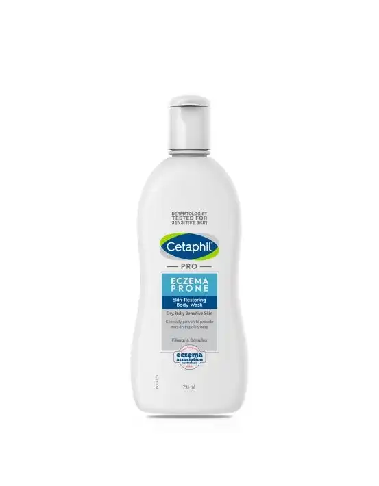 Cetaphil Pro Eczema Prone Skin Restoring Body Wash 295mL