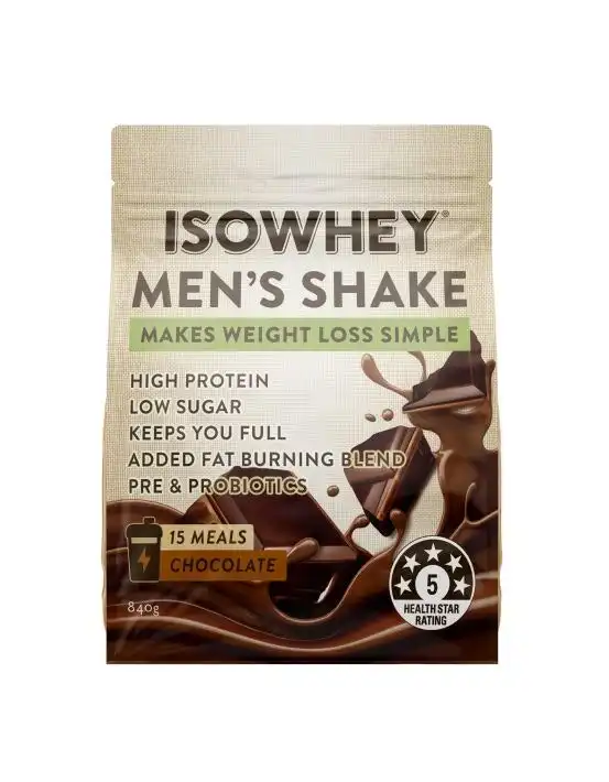 IsoWhey Men's Shake Chocolate 840g