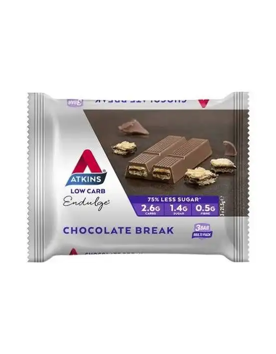 Atkins Endulge Chocolate Break Bar 64g