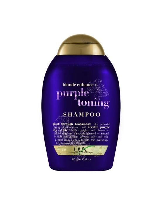 OGX Blonde Enhance + Purple Toning Shampoo 385ml