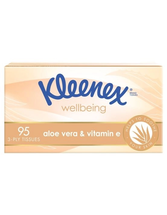 Kleenex Facial Tissue Aloe & Vitamin E 95