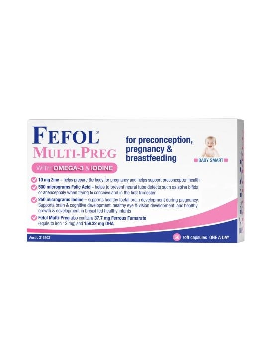 Fefol Multi-Preg 60 Capsules