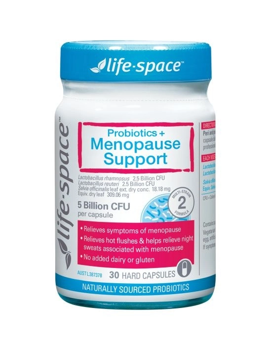 Life Space Probiotics + Menopause Support 30 Capsules