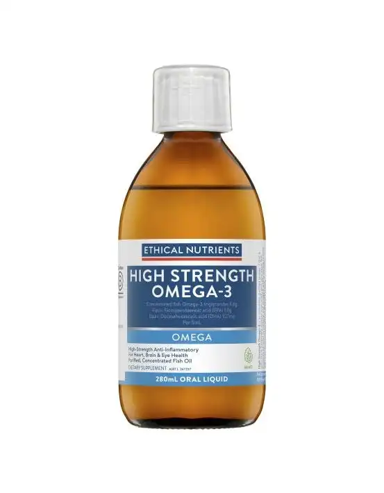 Ethical Nutrients High Strength Omega-3 Fresh Mint 280mL