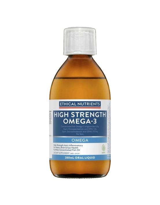 Ethical Nutrients High Strength Omega-3 Fresh Mint 280mL