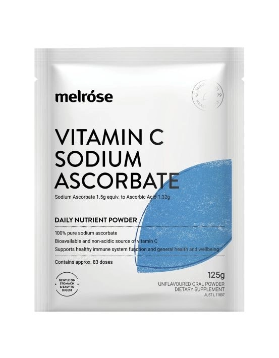 Melrose Vitamin C Sodium Ascorbate 125g