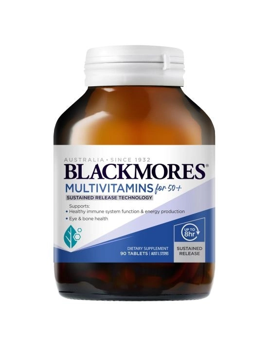 Blackmores Multivitamin for 50+ 90 Tablets