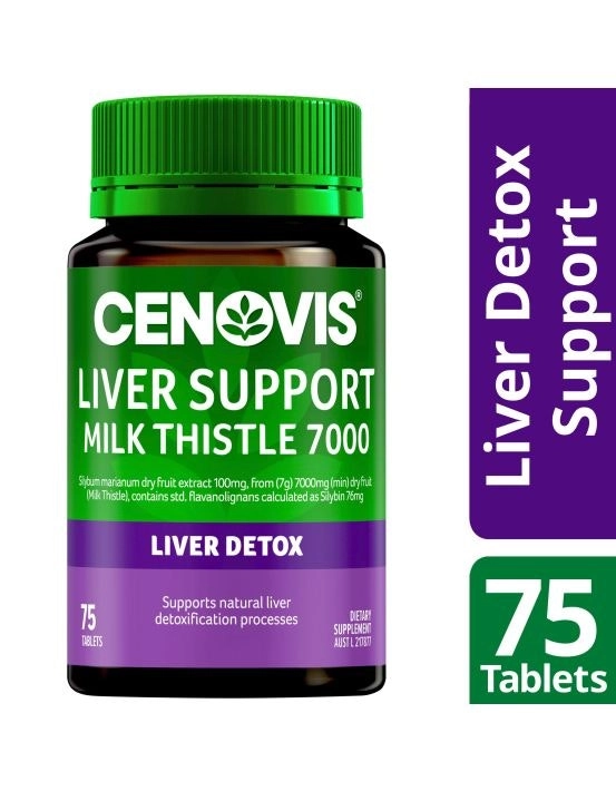 Cenovis Liver Support Milk Thistle 7000 75 Tablets