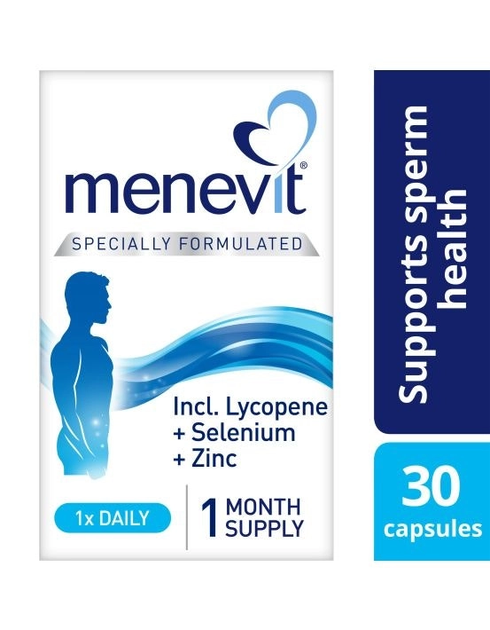 Menevit Pre-Conception Sperm Health Capsules 30 pack