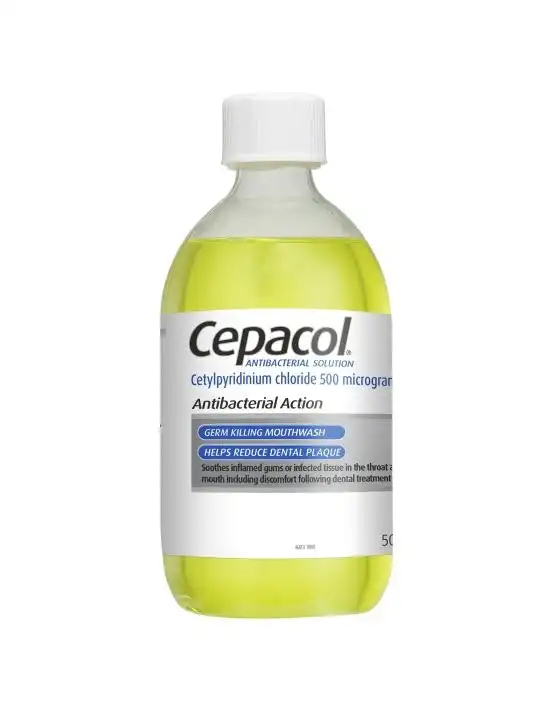 Cepacol Antibacterial Original Mouthwash 500ml