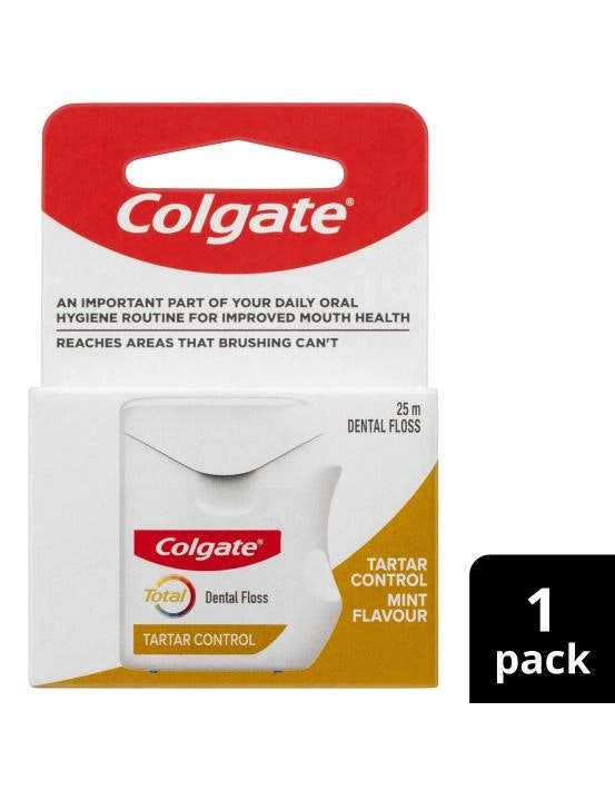 Colgate Total Tartar Control Dental Floss 25m