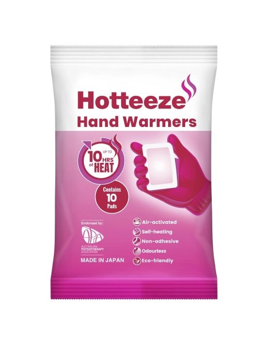 Hotteeze Heat Pads Hand Warmers 10 Pack